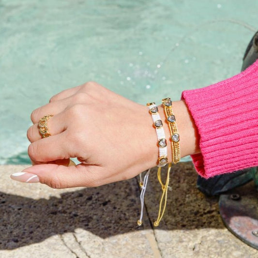 Heart Miyuki Bracelet