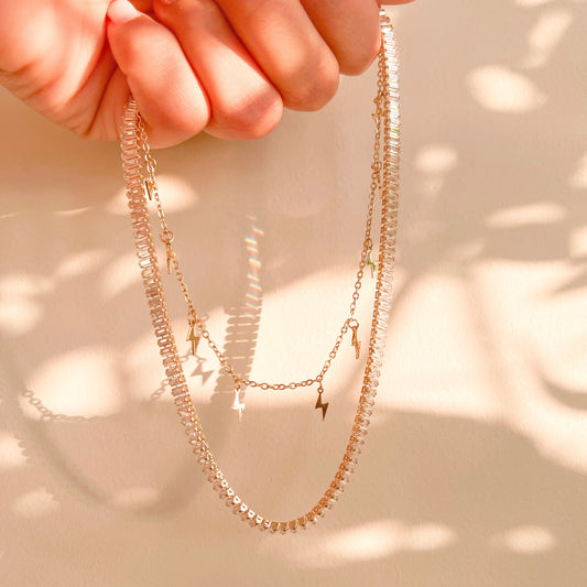 Lightnings Stainless Steel Necklace