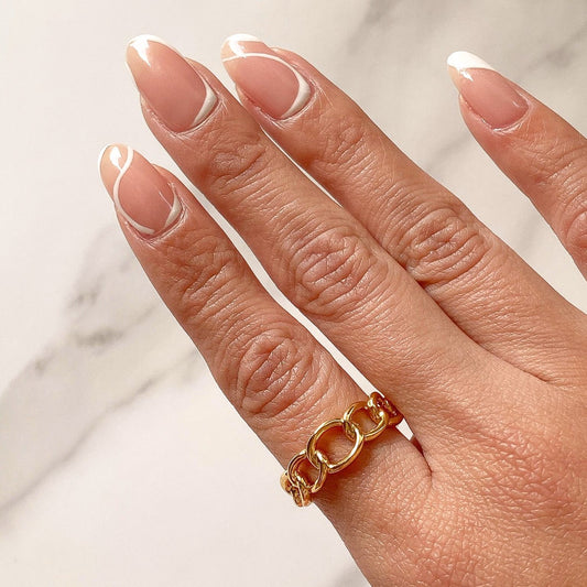 Mara gold filled ring by ISVI Boutique Miami