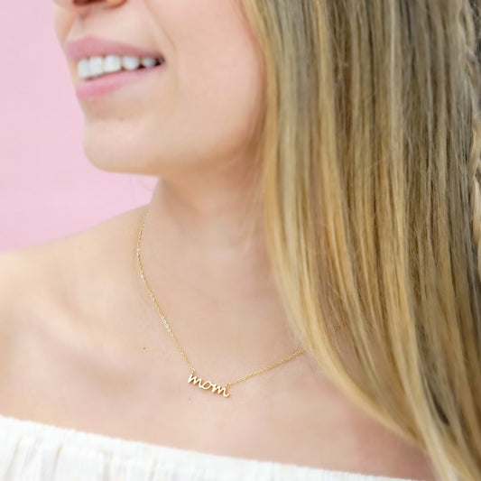 Mom Stainless Steel Necklace