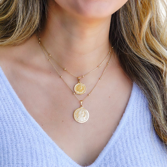Quarter Coin Necklace