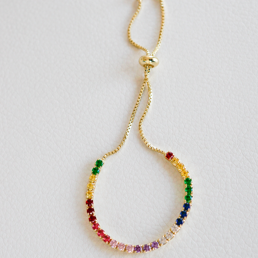 Rainbow Adjustable Bracelet