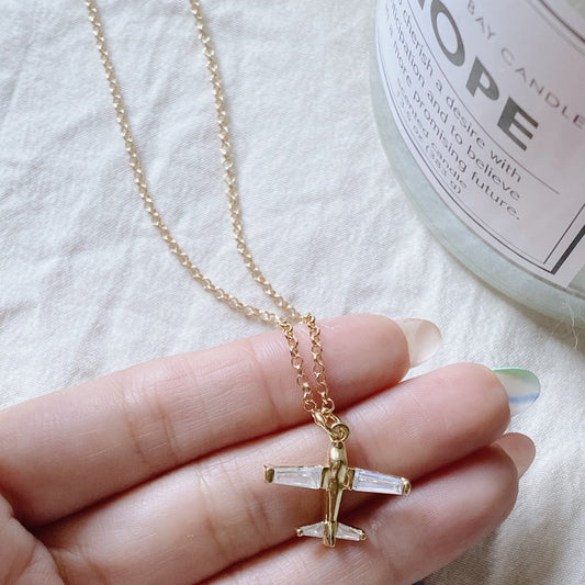 Flying the World Necklace