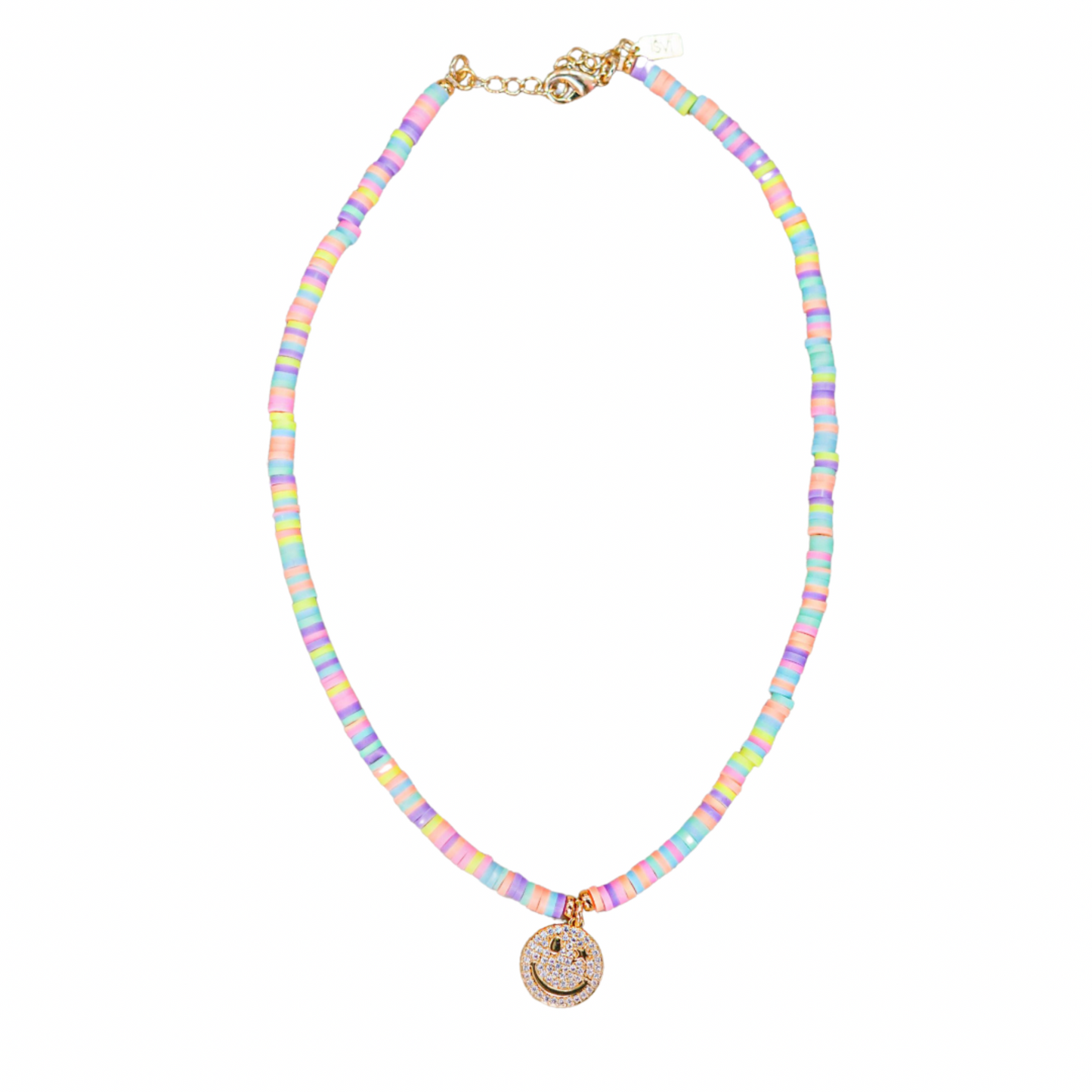 Puka Pastel Colors Necklace