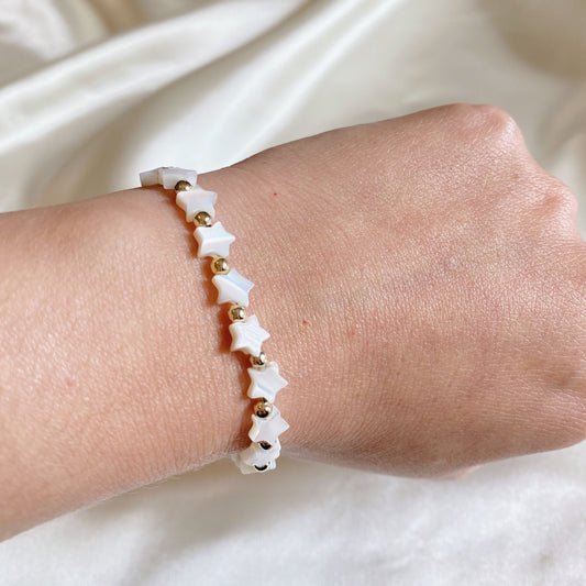 Claire Nacre Stars Bracelet