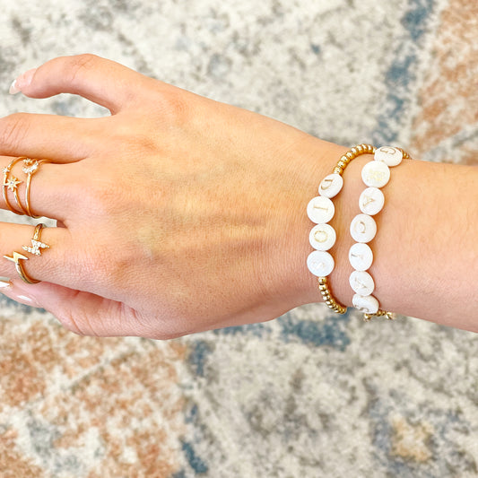 Custom Mother of Pearl Bracelet