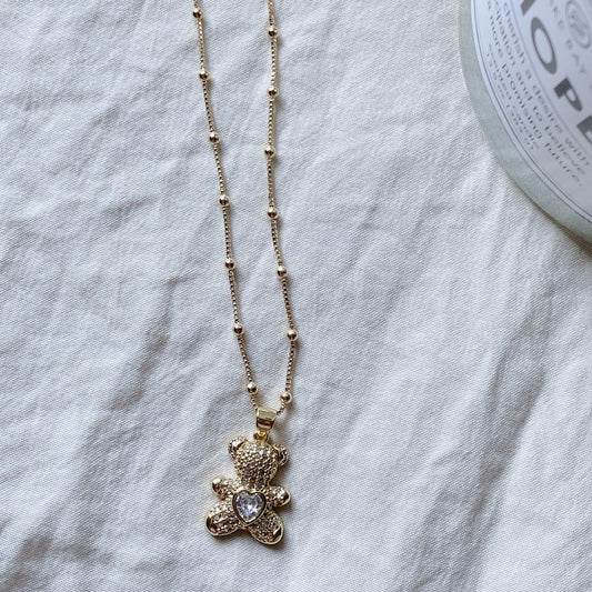 Teddy Bear Necklace