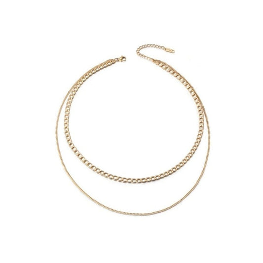 Sofia Two Layers Necklace