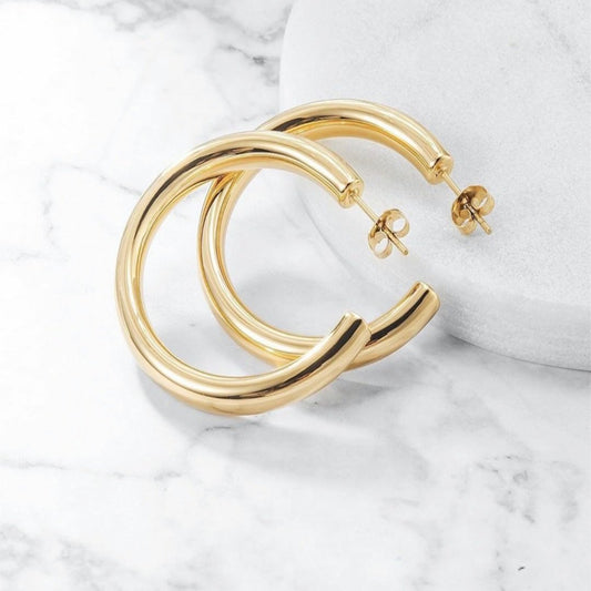 Vicky Stainless Steel Hoops